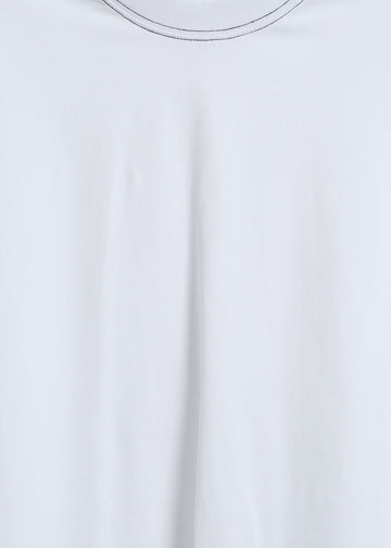 RONNIE OVERSIZE TEE / WHITE