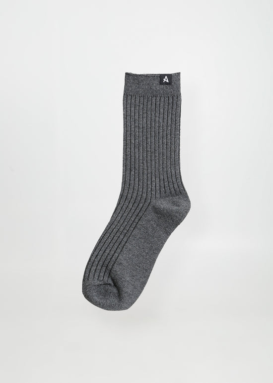 DREW SOCKS / CHARCOAL