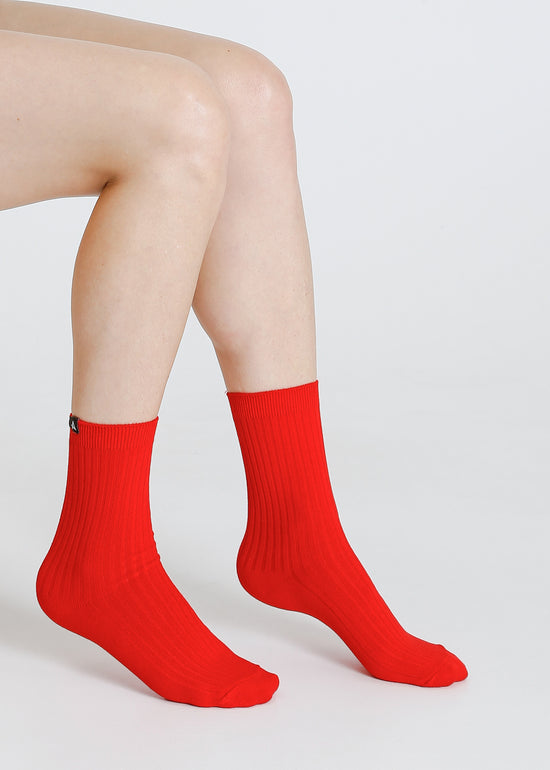 DREW SOCKS / RED