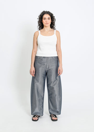 CHESTER JEAN / SILVER-INDIGO