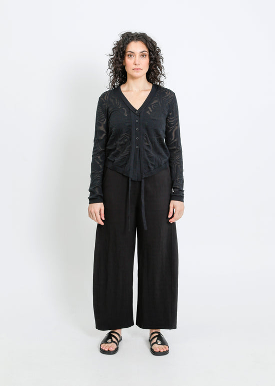 MAGNOLIA CARDI / BLACK