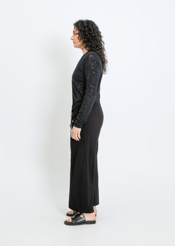 MAGNOLIA CARDI / BLACK