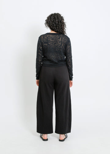 MAGNOLIA CARDI / BLACK