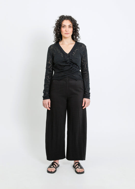 MAGNOLIA CARDI / BLACK