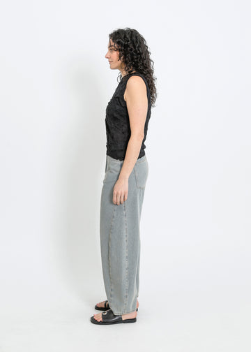 NANCY KNIT TANK / ONYX