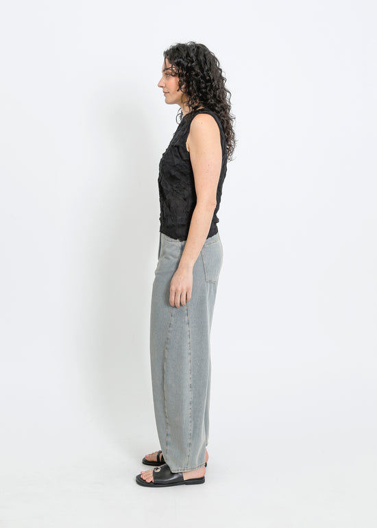 NANCY KNIT TANK / ONYX