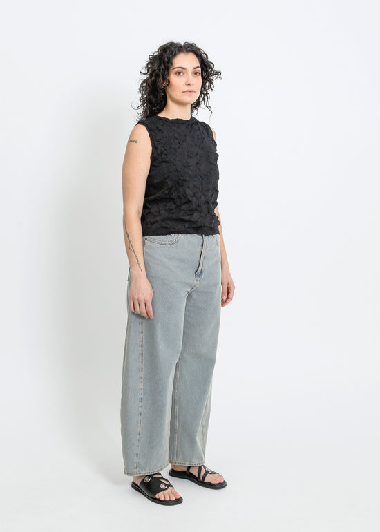 NANCY KNIT TANK / ONYX