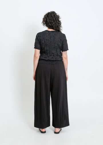 TAITE KNIT CARDI / ONYX