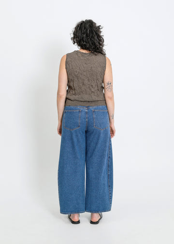 NANCY KNIT TANK / CLOVE
