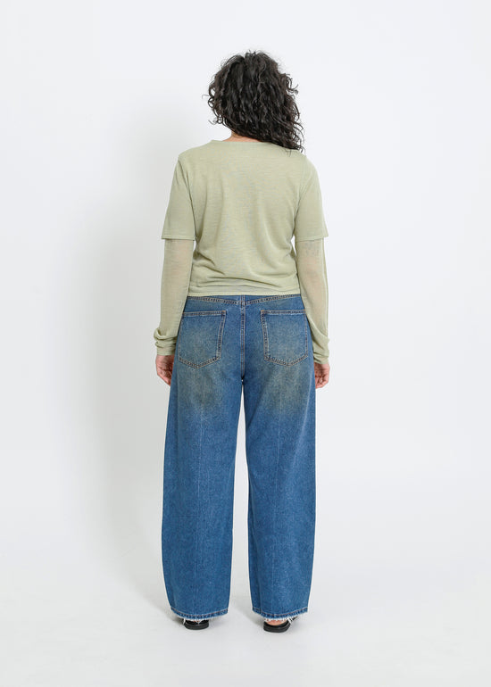 SANSA KNIT TOP / SAGE