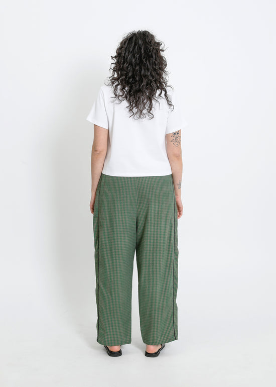 COOPER PANT / GREEN-GREY