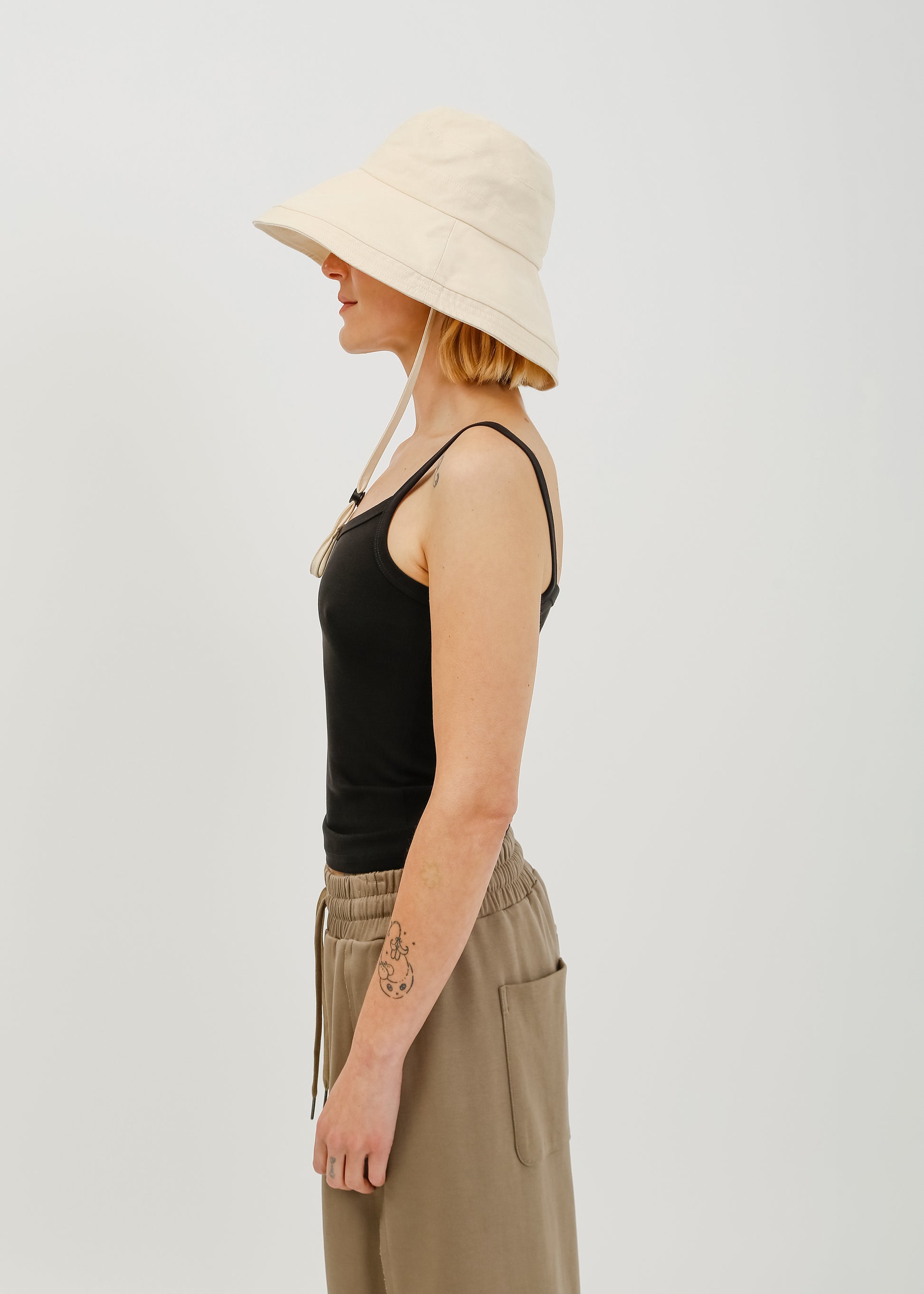 Saya Hat / Cream - 
Cream (image 3)