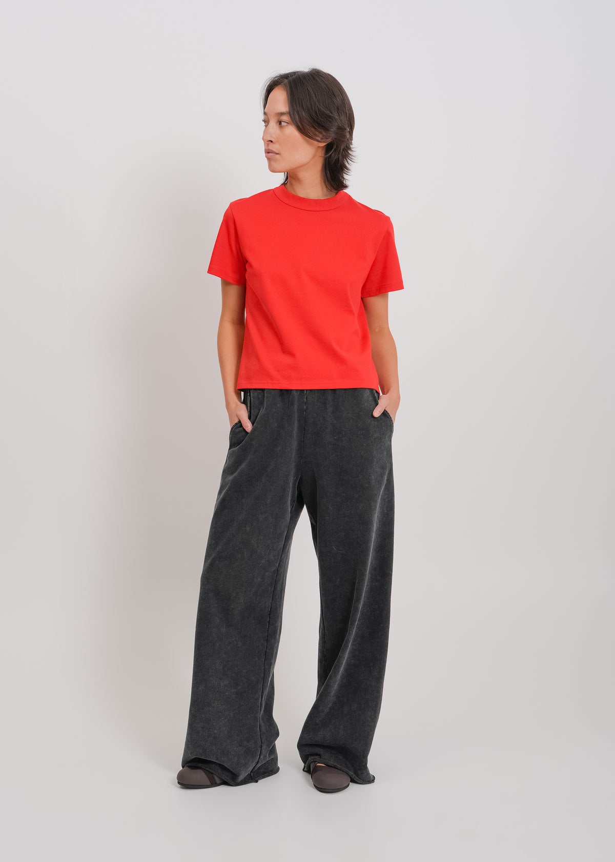 Evanna Track Pant / Washed Black - 
Washed Black (image 5)