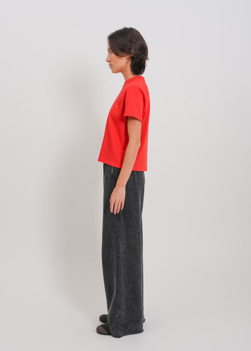 Evanna Track Pant / Washed Black