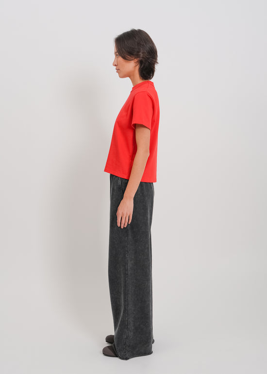 Evanna Track Pant / Washed Black