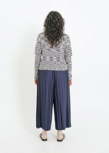 FIORA PLEAT CULOTTE / NAVY