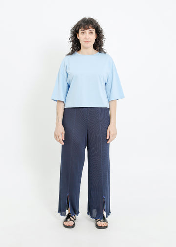 MIA PLEAT PANT / NAVY