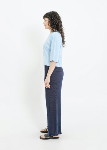 MIA PLEAT PANT / NAVY