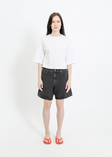 GARCIA DENIM SHORT / BLACK