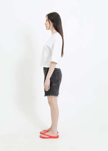 GARCIA DENIM SHORT / BLACK