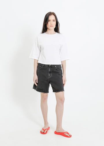 GARCIA DENIM SHORT / BLACK
