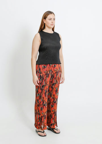 MIA PLEAT PANT / PEONY PARADE