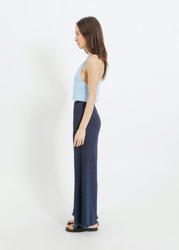 MIA PLEAT PANT / NAVY
