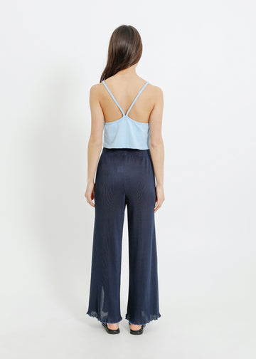 MIA PLEAT PANT / NAVY