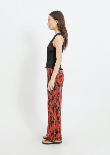 MIA PLEAT PANT / PEONY PARADE