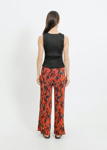 MIA PLEAT PANT / PEONY PARADE