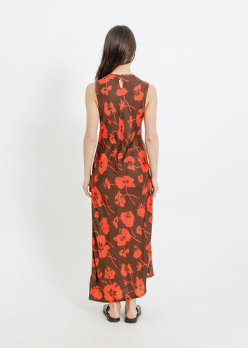PARIS DRESS / FRAGILE BLOOMS-PEONY PARADE