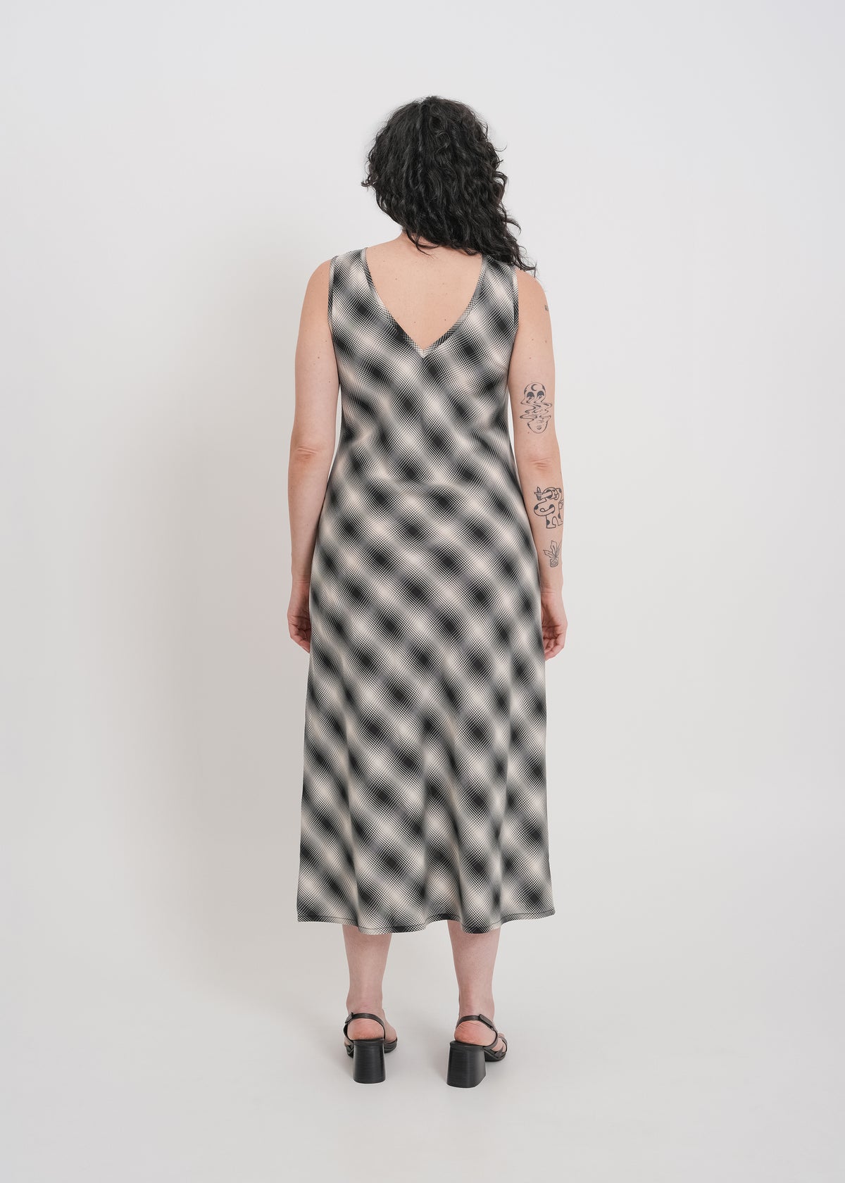 Dee Dress / White-Black - 
White Black (image 10)