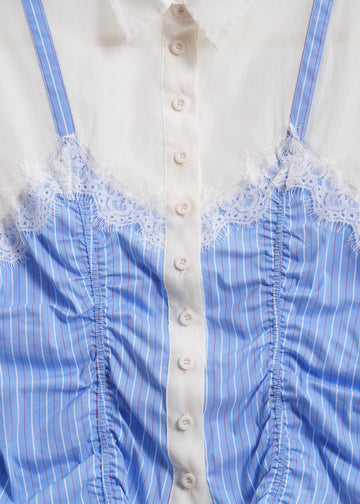 Saint Blouse / Blue-White-Red