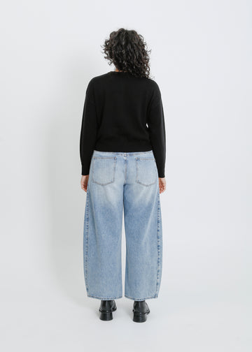 LOLA KNIT CARDI / BLACK