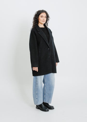 ELAINA COAT / BLACK