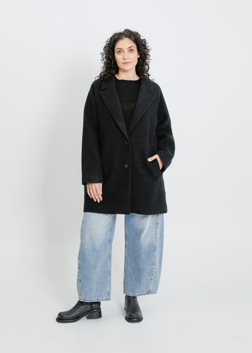 ELAINA COAT / BLACK