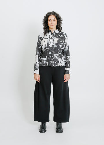 BELIZE SHIRT / BLACK-WHITE