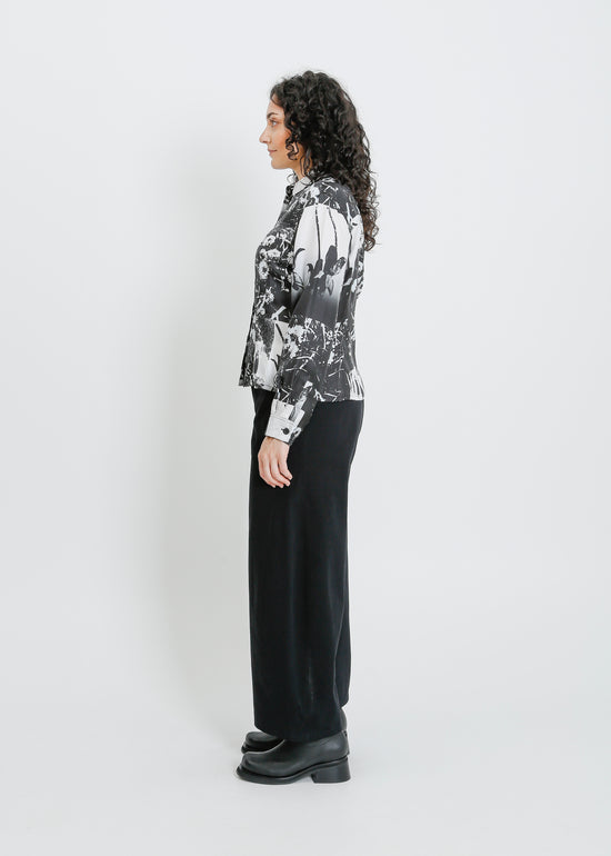 BELIZE SHIRT / BLACK-WHITE