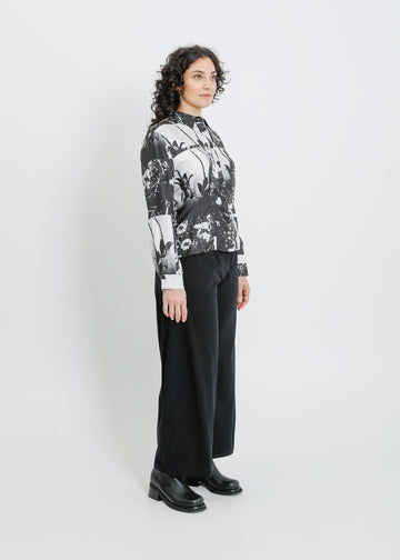 BELIZE SHIRT / BLACK-WHITE