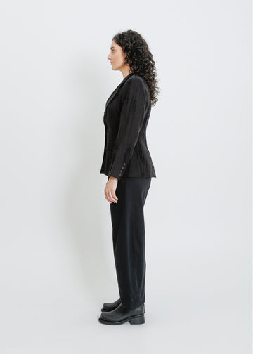 ERYN BLAZER / BLACK