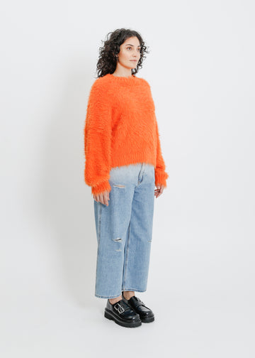 OWYN KNIT SWEAT / ORANGE