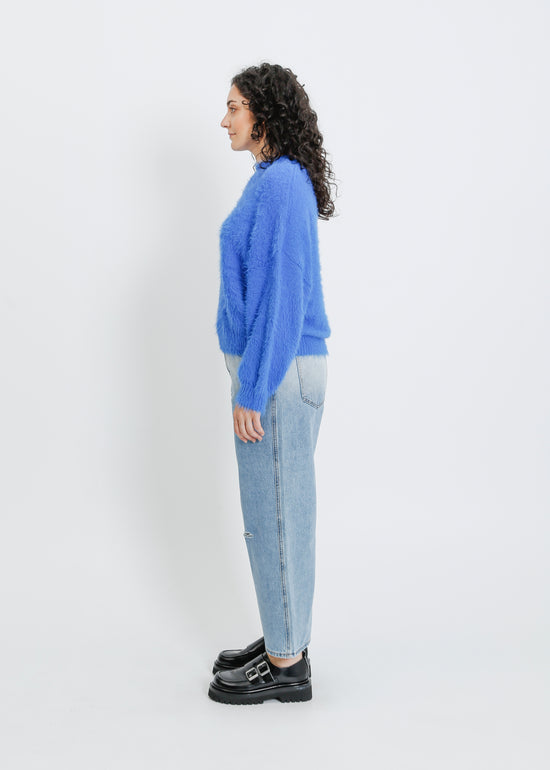 OWYN KNIT SWEAT / BLUE