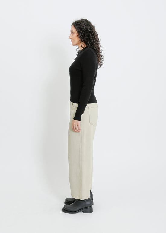 HARTFORD KNIT TOP / BLACK