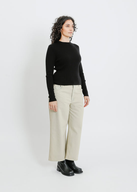 HARTFORD KNIT TOP / BLACK