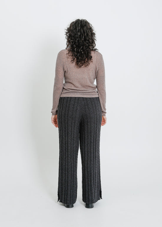 HARTFORD KNIT TOP / TAUPE MARLE