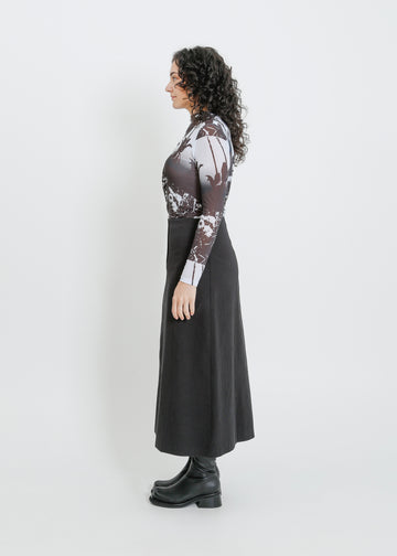 AKITA SKIRT / BLACK