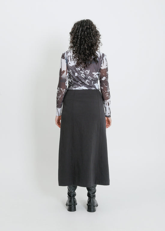 AKITA SKIRT / BLACK