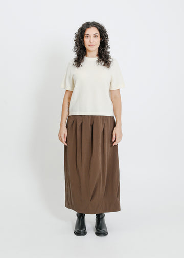 MASON SKIRT / WALNUT