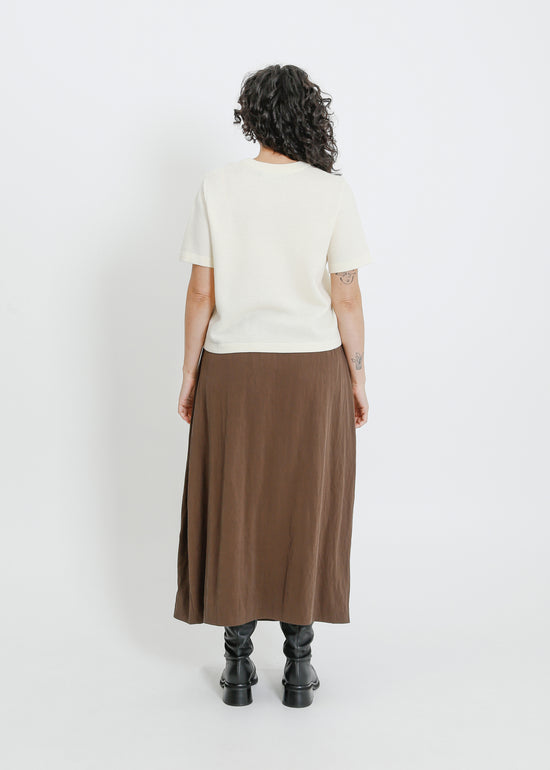 MASON SKIRT / WALNUT