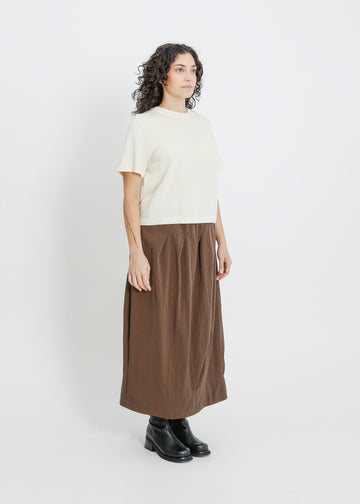 MASON SKIRT / WALNUT